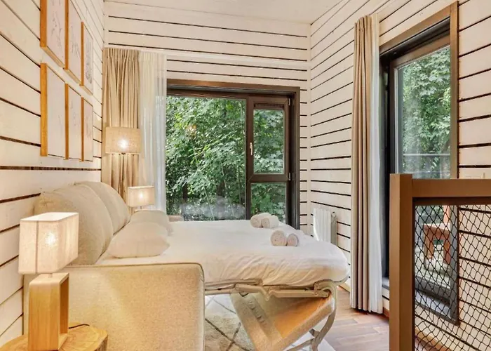 Cozy Forest Escape For Four Casa de Férias Antoing