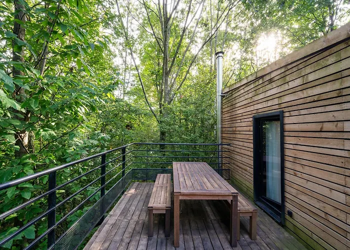 Cozy Forest Escape For Four Casa de Férias