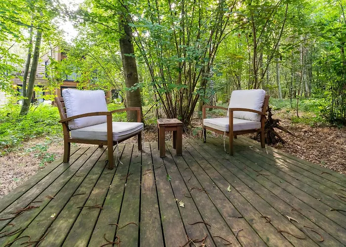 Cozy Forest Escape For Four Casa de Férias